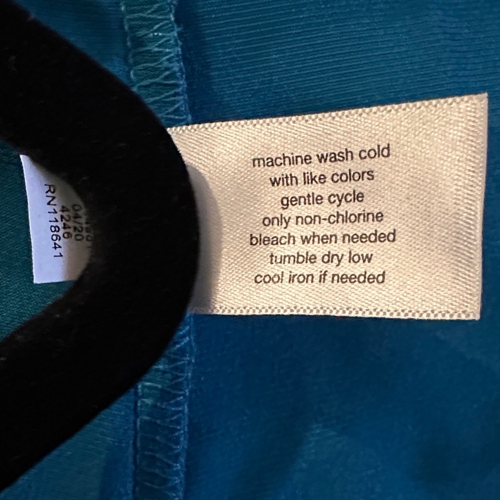 Lane Bryant Teal Midi Dress - Picture 6 of 6